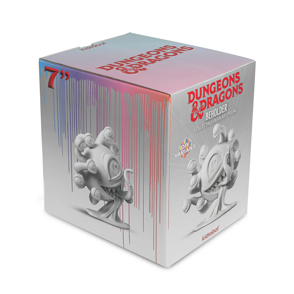 Dungeons & Dragons: Beholder 7" Resin Blank Art Figure by Kidrobot - Image 14