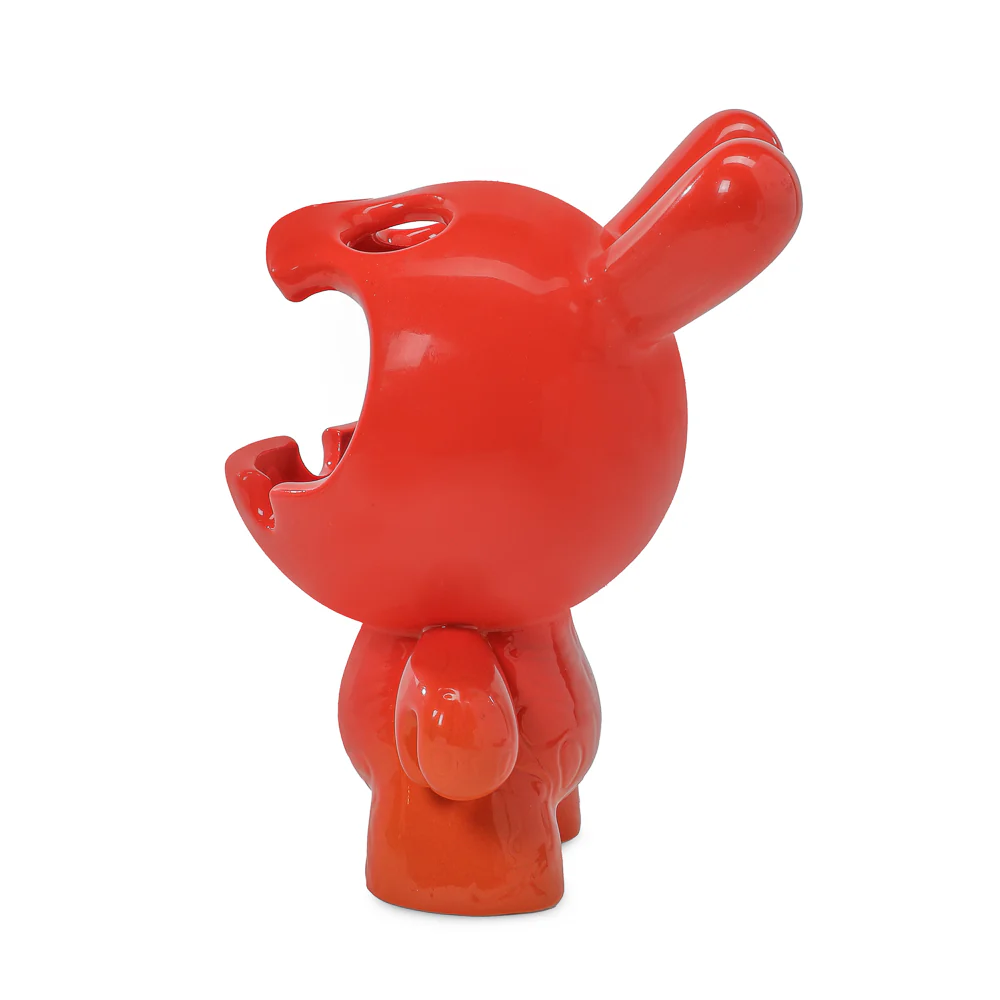 Fine Ash Dunny 5" Ceramic Ashtray Figure - Sunset Orange Edition - Image 10
