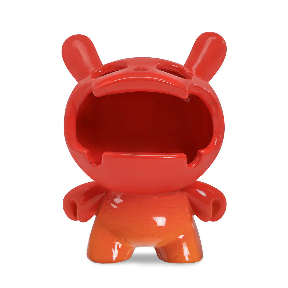 Fine Ash Dunny 5" Ceramic Ashtray Figure - Sunset Orange Edition - Image 6