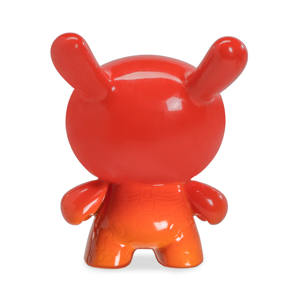 Fine Ash Dunny 5" Ceramic Ashtray Figure - Sunset Orange Edition - Image 9