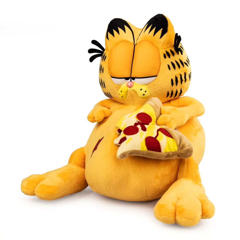 Garfield Overstuffed Pizza 13" Medium Plush by Kidrobot - Image 4