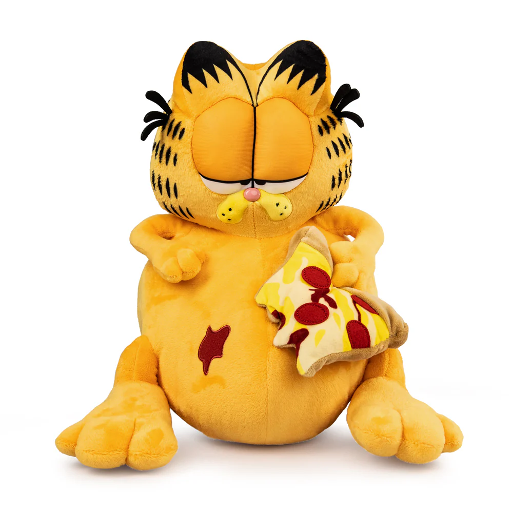 Garfield Overstuffed Pizza 13" Medium Plush by Kidrobot - Image 5