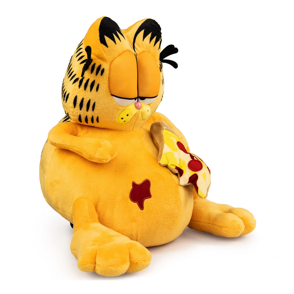Garfield Overstuffed Pizza 13" Medium Plush by Kidrobot - Image 9