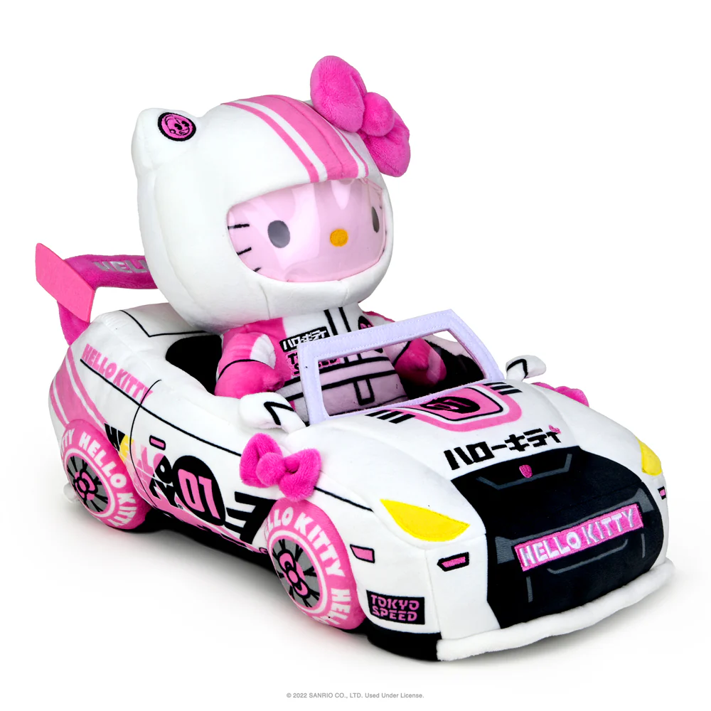 Hello Kitty® and Friends Tokyo Speed Racer Hello Kitty 13" Plush (PRE-ORDER) - Image 7