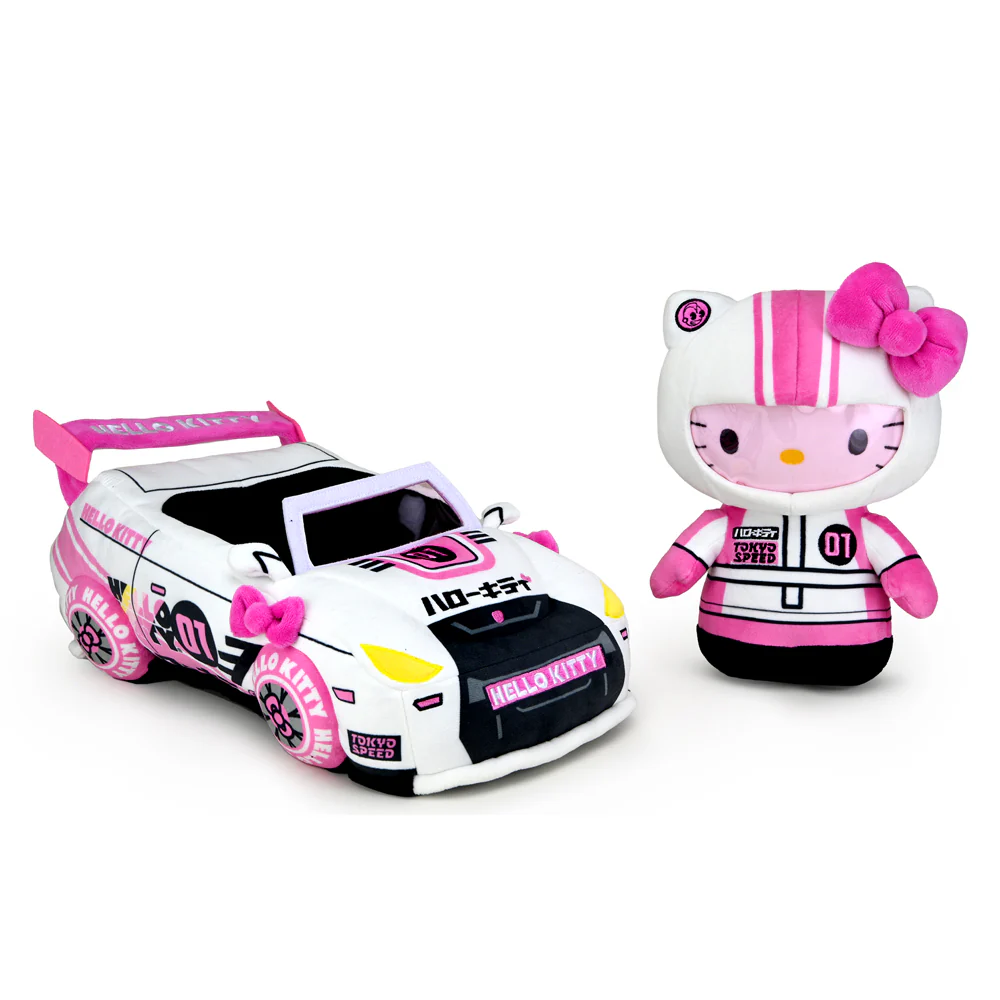 Hello Kitty® and Friends Tokyo Speed Racer Hello Kitty 13" Plush (PRE-ORDER) - Image 4