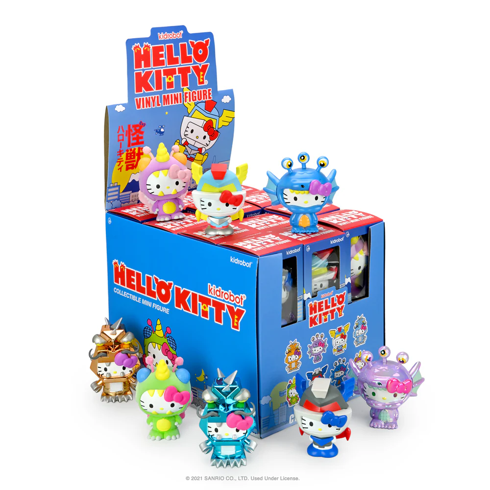 Hello Kitty® Kaiju Monsters 3" Collectible Vinyl Figures by Kidrobot - Image 24