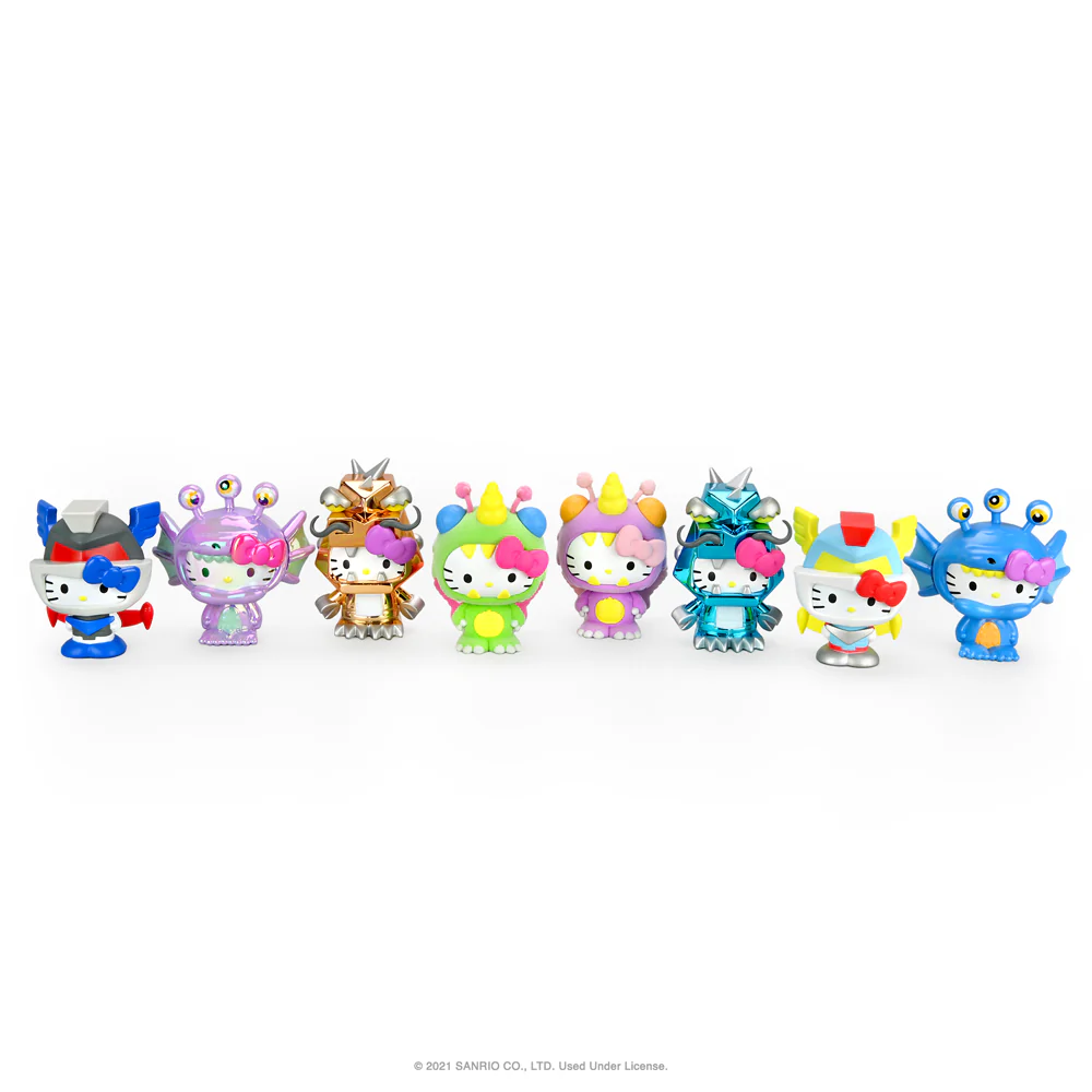 Hello Kitty® Kaiju Monsters 3" Collectible Vinyl Figures by Kidrobot - Image 3