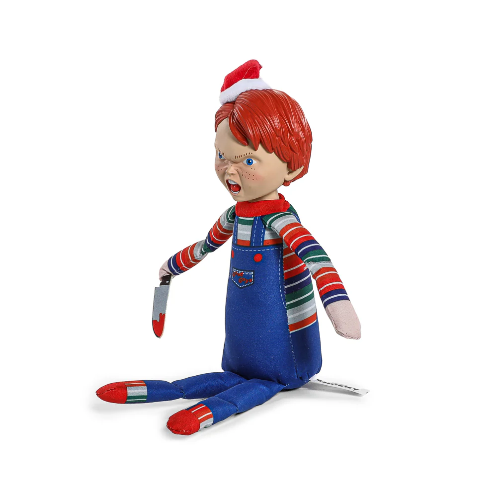 Holiday Horribles Chucky 8” Roto Phunny Plush - Image 10