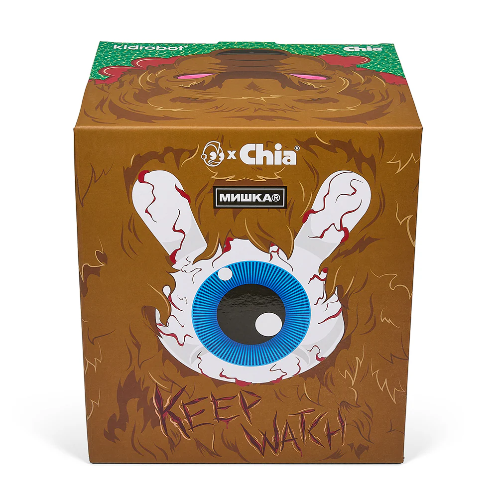 Keep Watch 8" Chia Dunny by Mishka - Bloodshot Edition - Image 13