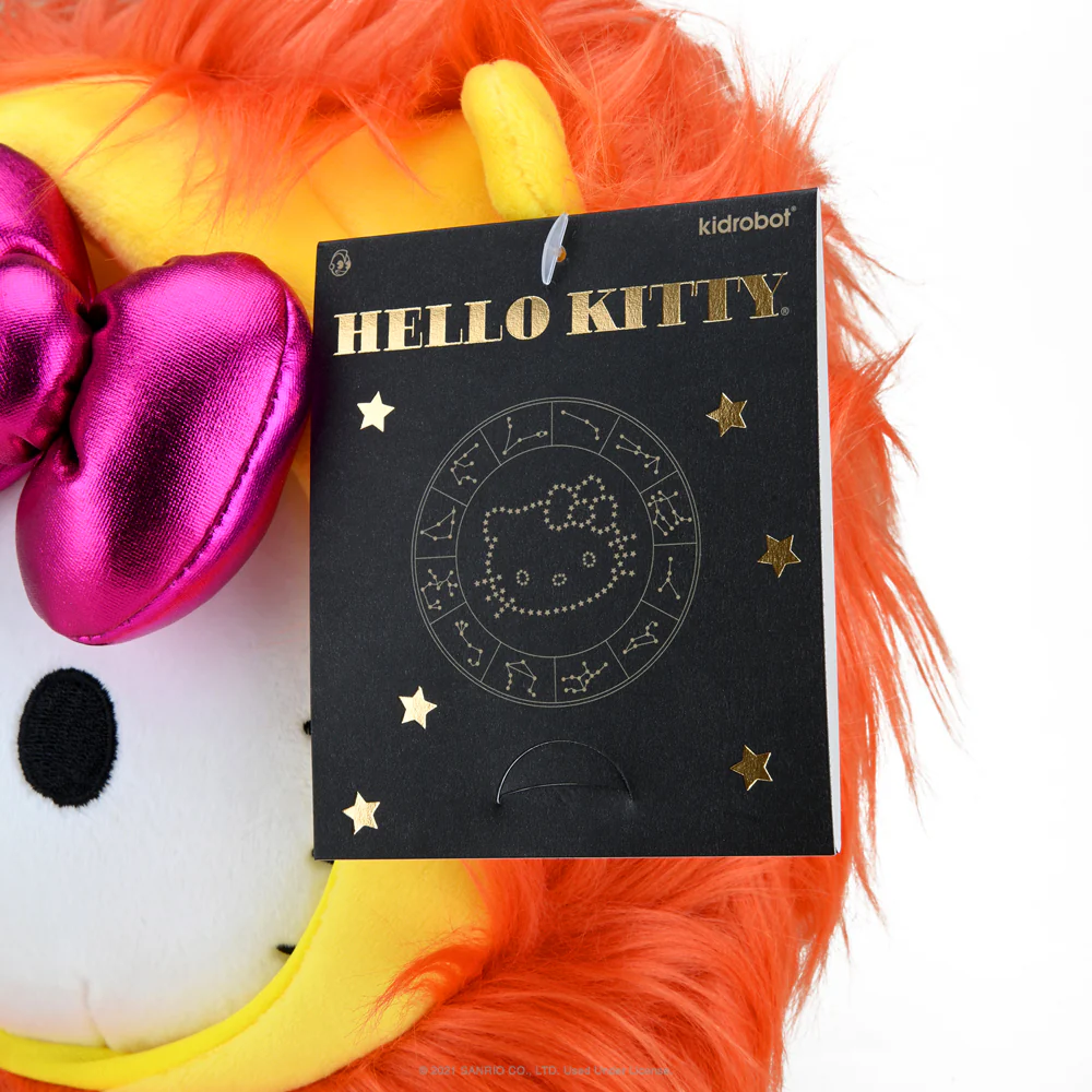 Kidrobot Hello Kitty® Zodiac Medium Plush - LEO Edition - Image 13