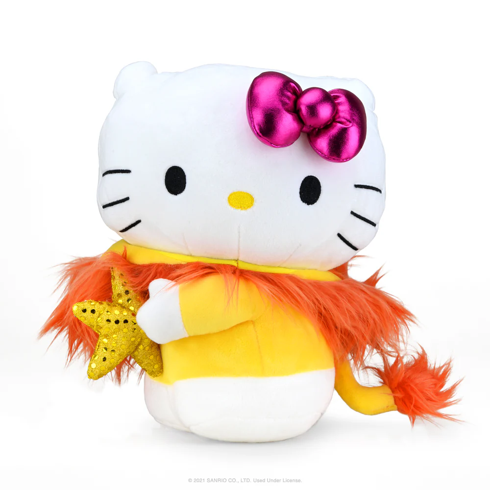 Kidrobot Hello Kitty® Zodiac Medium Plush - LEO Edition - Image 4