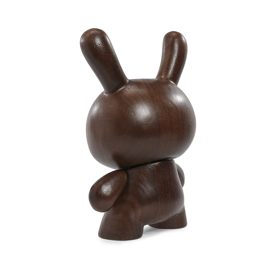 Kidrobot RAW Black Walnut 8" Wood Dunny (Limited Edition of 1000) (PRE-ORDER) - Image 11