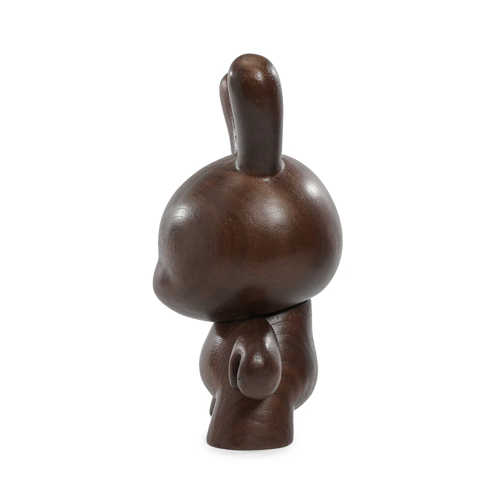 Kidrobot RAW Black Walnut 8" Wood Dunny (Limited Edition of 1000) (PRE-ORDER) - Image 12