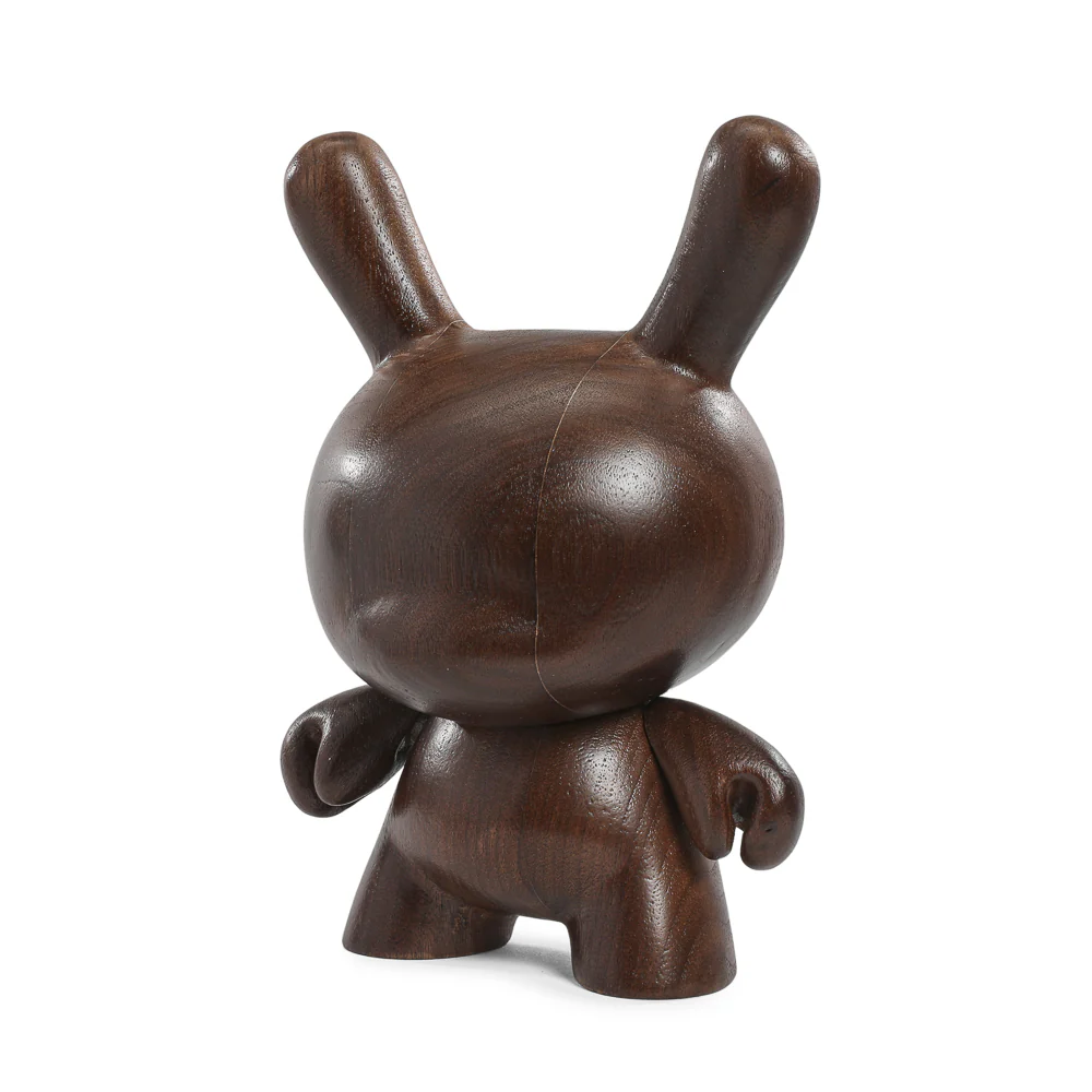 Kidrobot RAW Black Walnut 8" Wood Dunny (Limited Edition of 1000) (PRE-ORDER) - Image 13