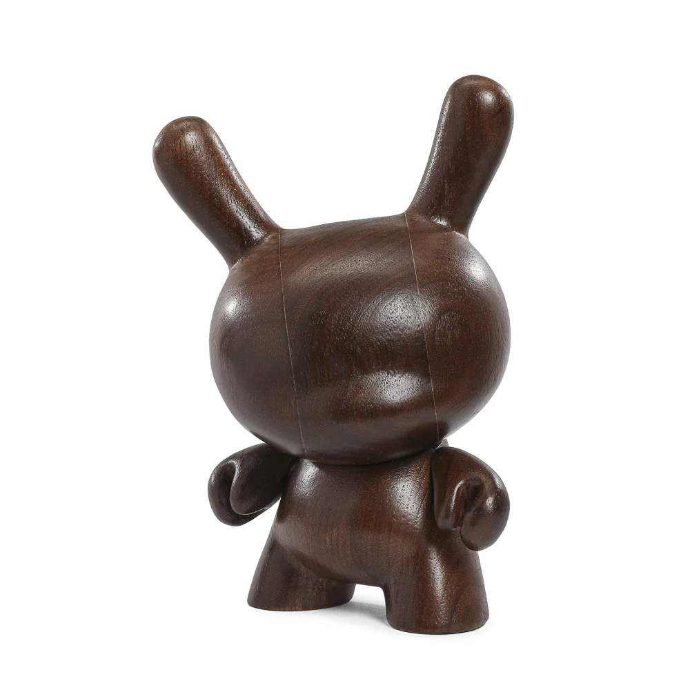 Kidrobot RAW Black Walnut 8" Wood Dunny (Limited Edition of 1000) (PRE-ORDER) - Image 14