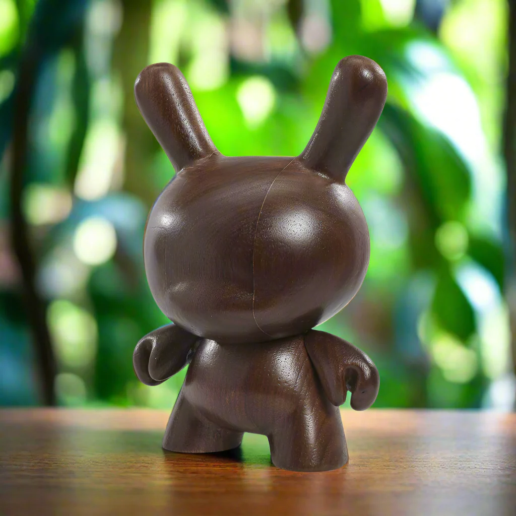 Kidrobot RAW Black Walnut 8" Wood Dunny (Limited Edition of 1000) (PRE-ORDER) - Image 21