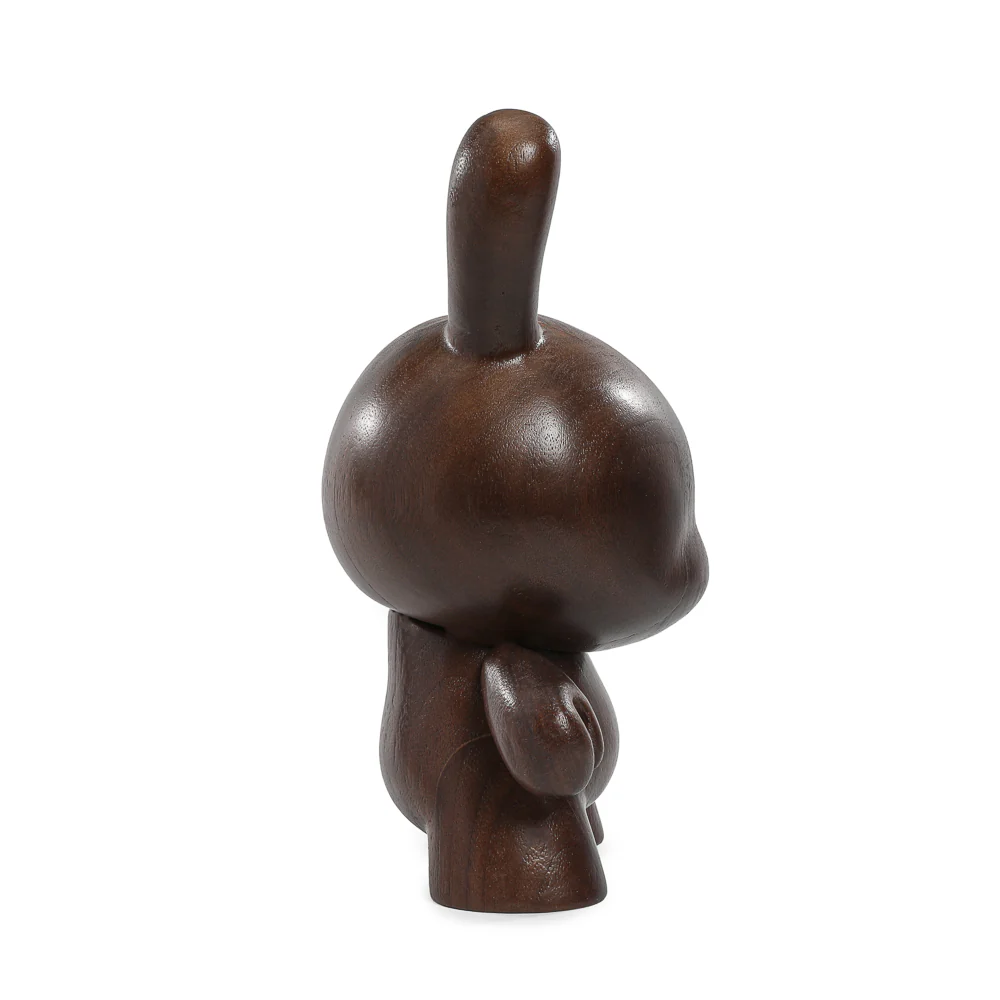 Kidrobot RAW Black Walnut 8" Wood Dunny (Limited Edition of 1000) (PRE-ORDER) - Image 8