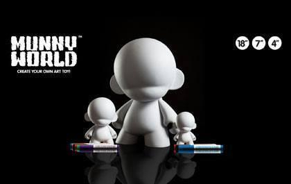 MUNNYWORLD 18" Mega MUNNY Blank Art Toy by Kidrobot - Image 10