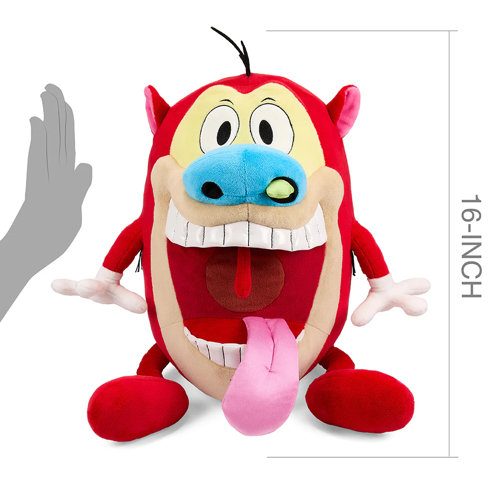 Ren & Stimpy HugMe Shake-Action Plush - Stimpy - Image 3