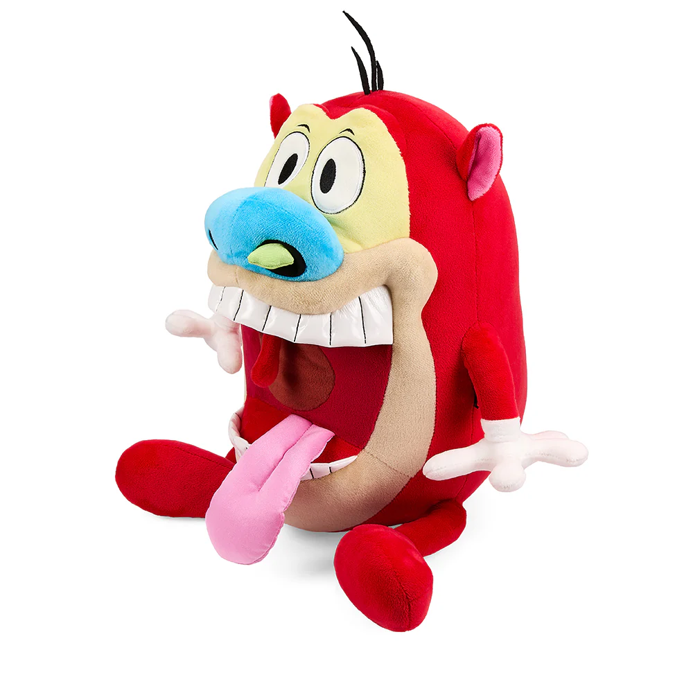 Ren & Stimpy HugMe Shake-Action Plush - Stimpy - Image 5