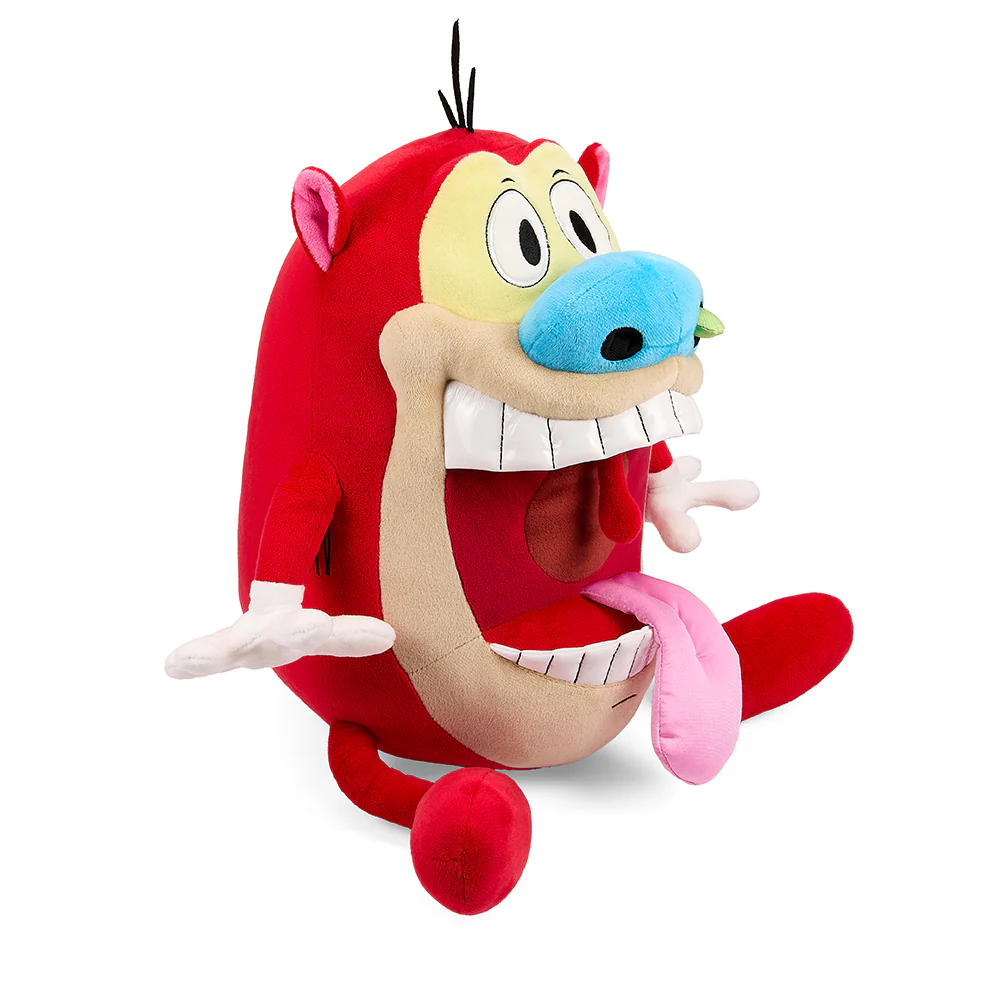 Ren & Stimpy HugMe Shake-Action Plush - Stimpy - Image 9