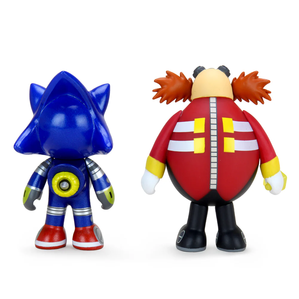 Sonic the Hedgehog 3" Vinyl Figure Dr. Robotnic and Metal Sonic 2-Pack - Image 5