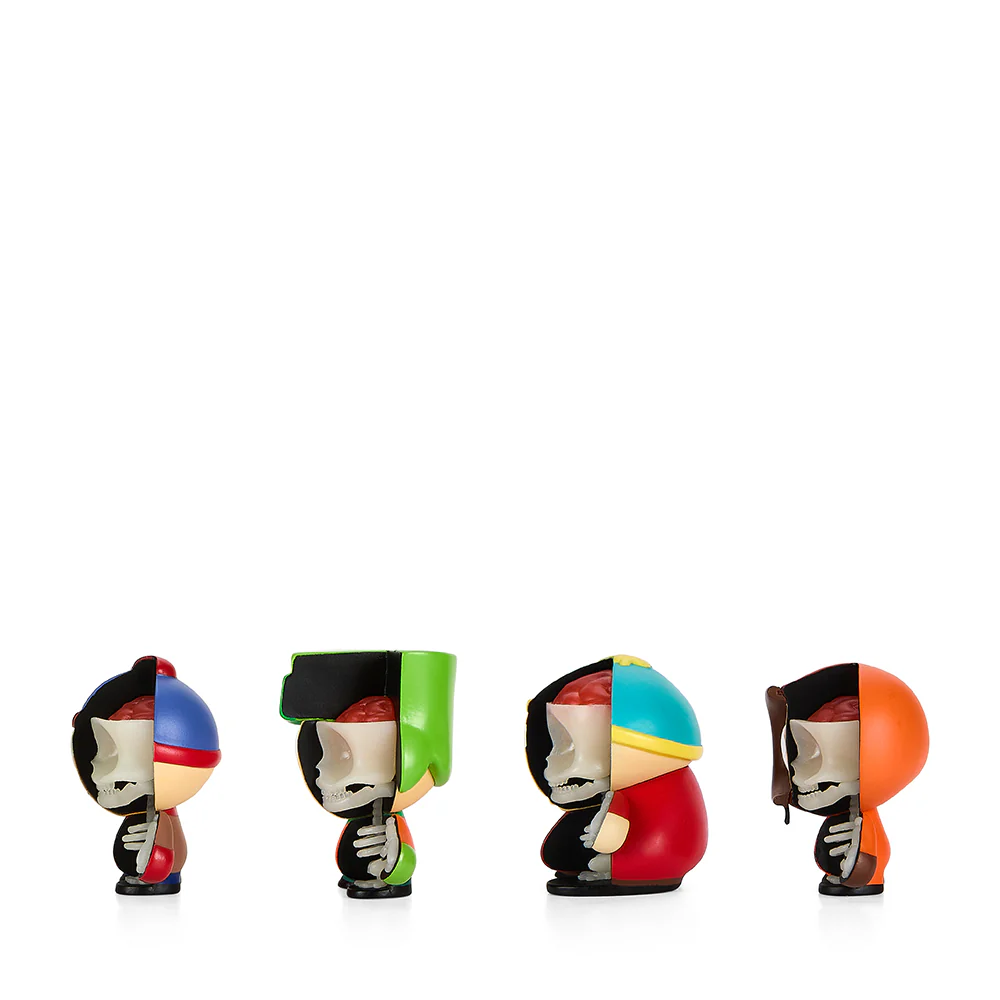 South Park Anatomy Boys 2" Vinyl Figure 4-Pack Glow-in-the-Dark Edition - SOLD OUT! - Image 5