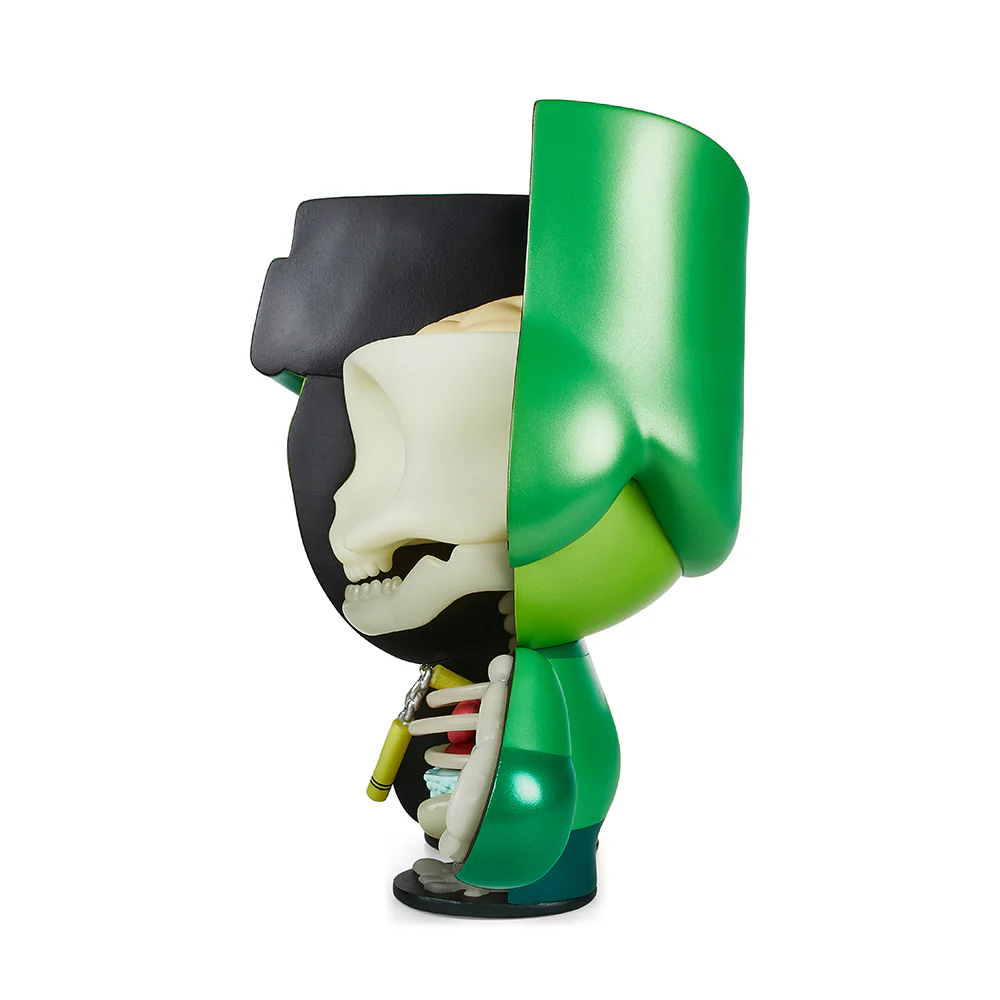 South Park Anatomy Kyle 8" Vinyl Figure - Kidrobot.com Pearlescent GID Exclusive (Limited Edition of 400) - Image 10