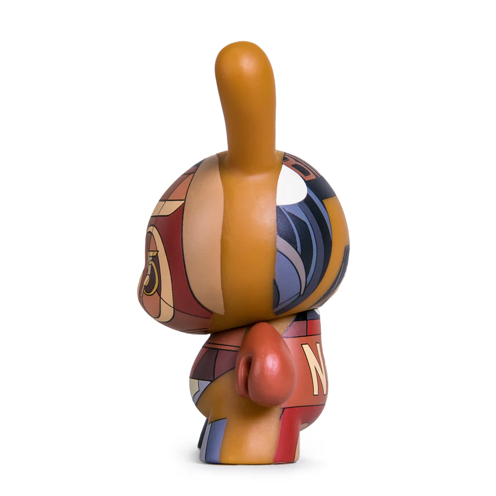 The Met 3-Inch Showpiece Dunny - Demuth I Saw the Figure 5 in Gold - Limited Edition of 1500 - Image 5
