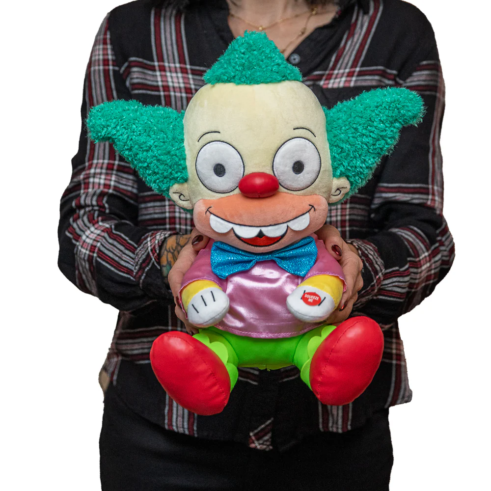 The Simpsons - Krusty the Clown 13" Plush with Sound (PRE-ORDER) - Image 5