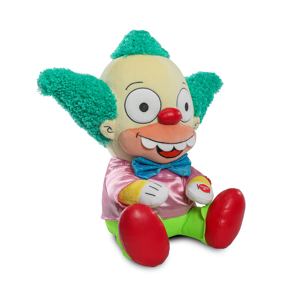 The Simpsons - Krusty the Clown 13" Plush with Sound (PRE-ORDER) - Image 6
