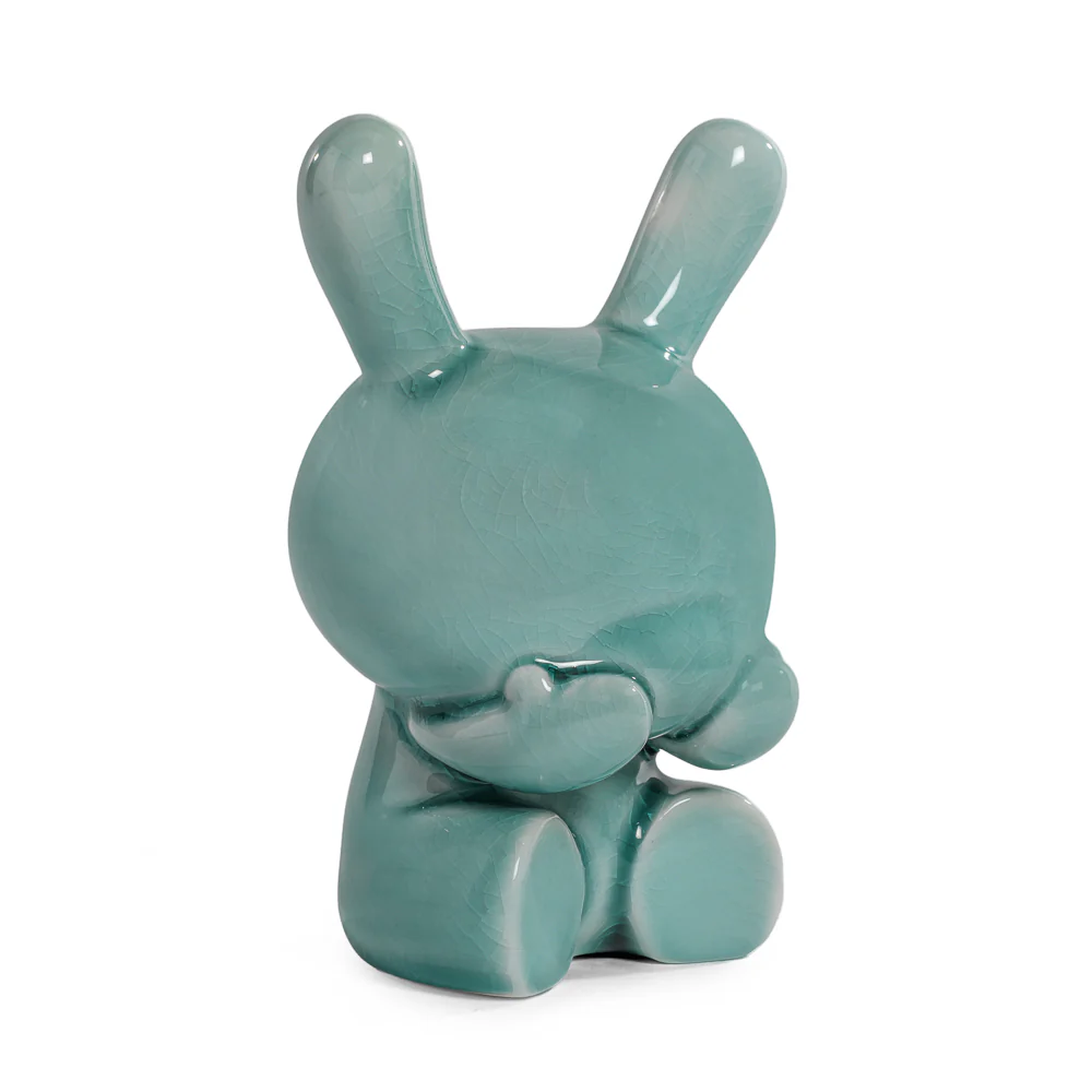Three Wise Dunnys 5” Porcelain 3-Pack – Blue Mist Crackle Glaze Edition - Image 18