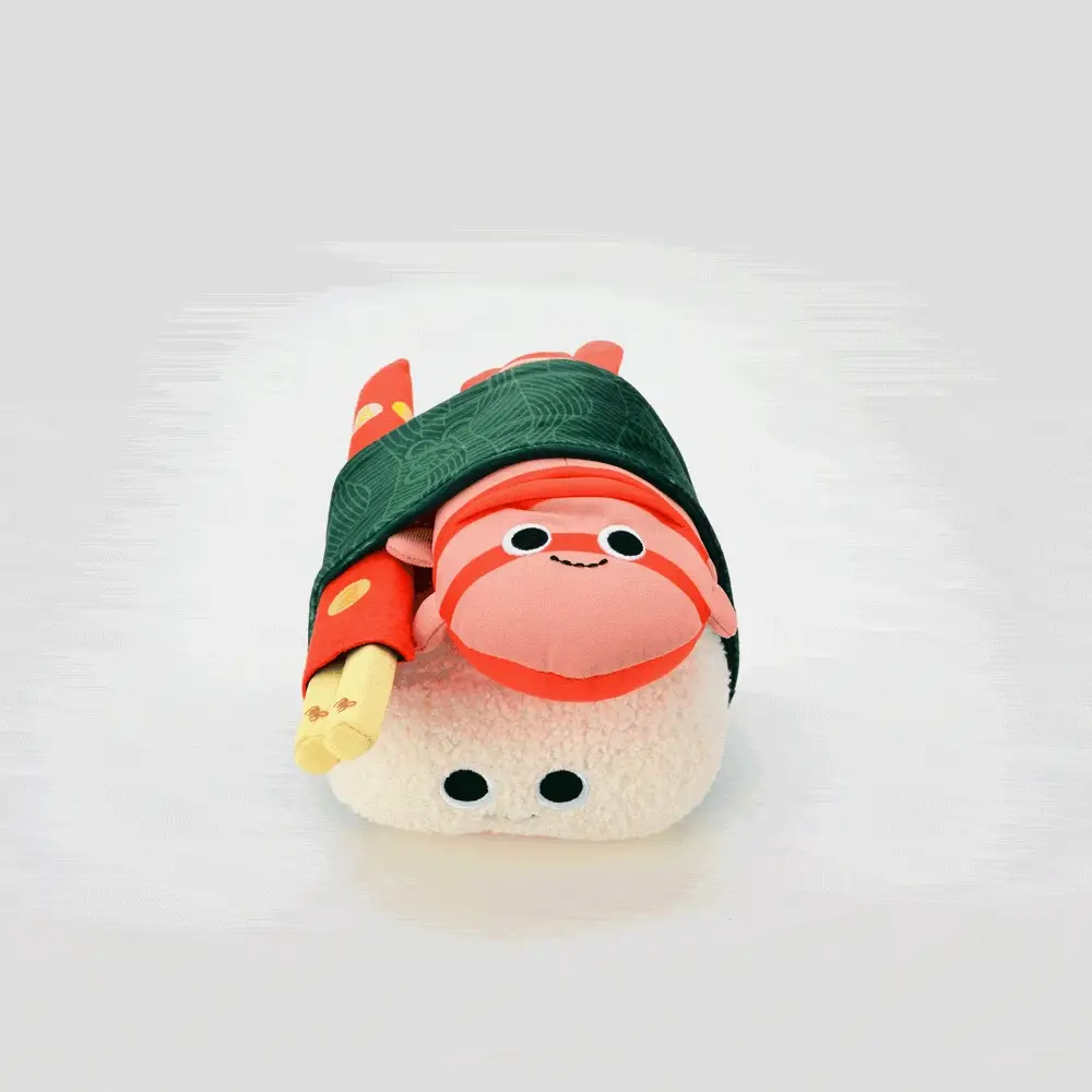 Yummy World Bubba the Shrimp Nigiri Sushi Interactive Plush - Image 19