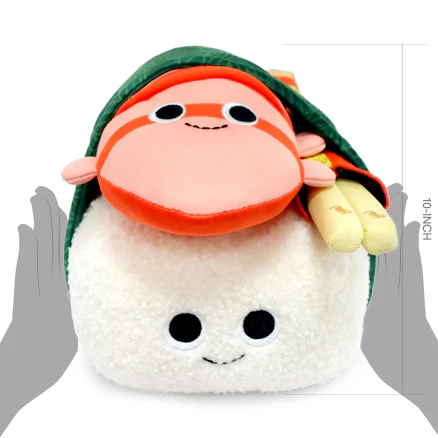 Yummy World Bubba the Shrimp Nigiri Sushi Interactive Plush - Image 21