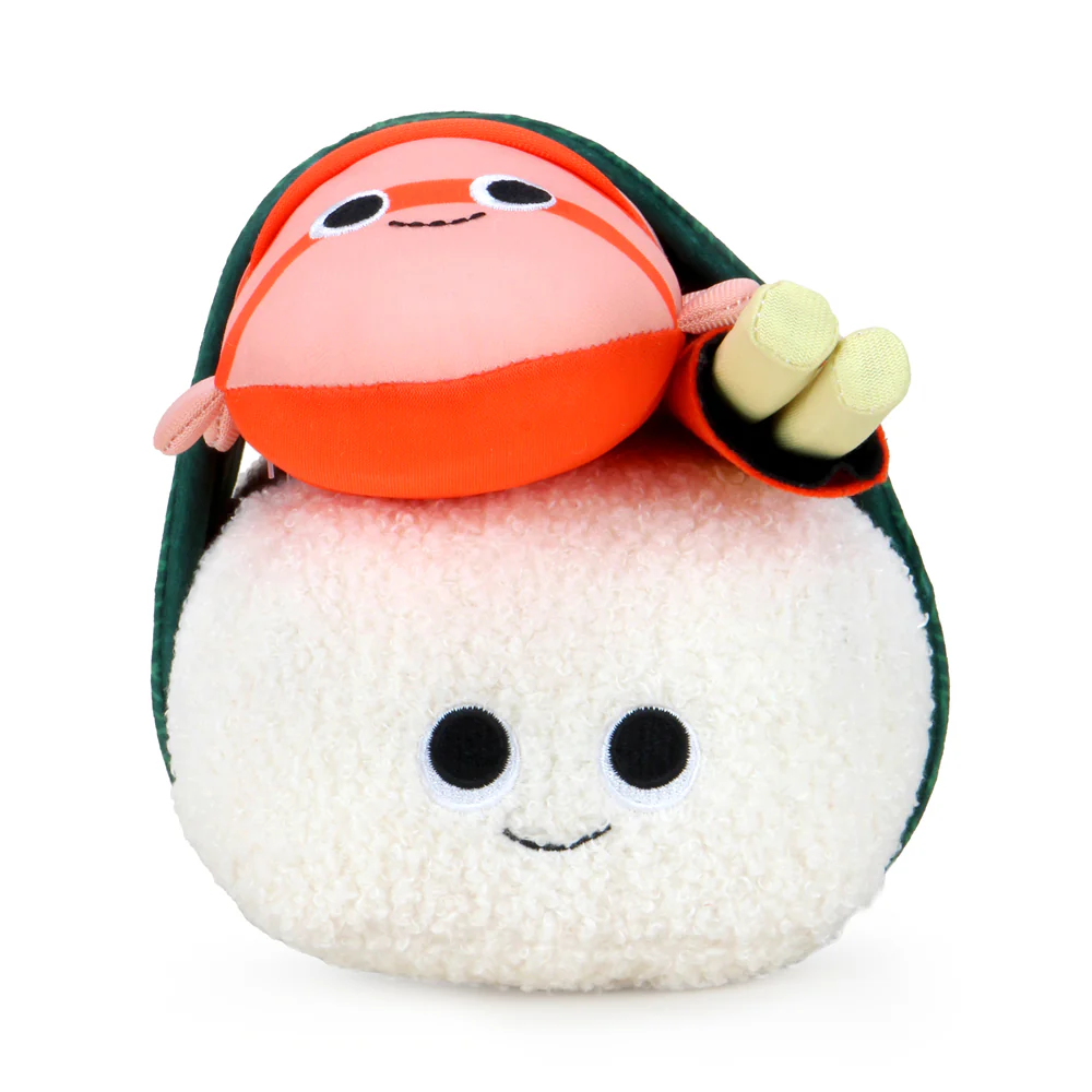 Yummy World Bubba the Shrimp Nigiri Sushi Interactive Plush - Image 4