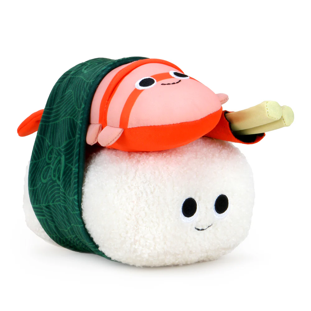Yummy World Bubba the Shrimp Nigiri Sushi Interactive Plush - Image 9